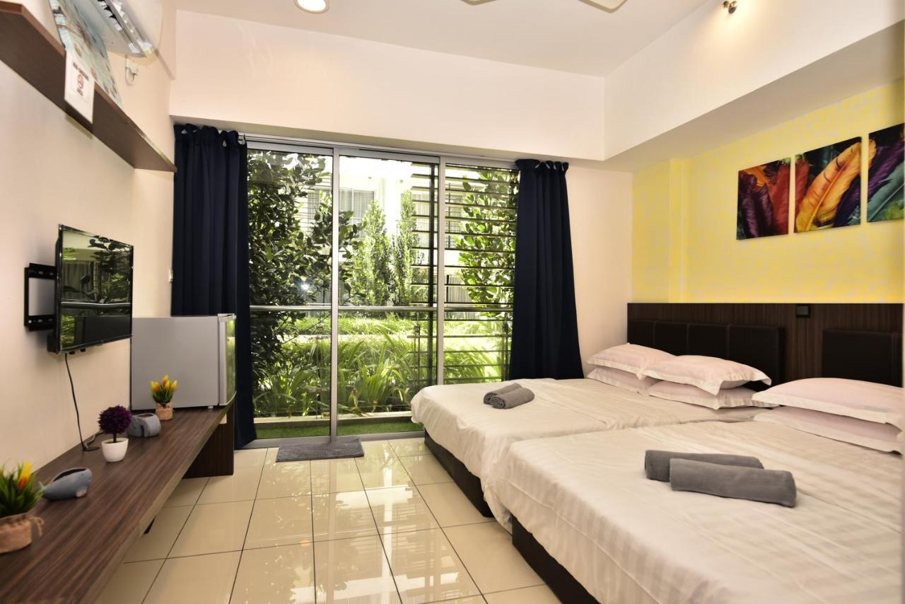 H&F Homestay The Two Owls Nest Aeropod Sovo Studio Room - 2 Queen Bed - Near Airport - Free Parking Kota Kinabalu Dış mekan fotoğraf